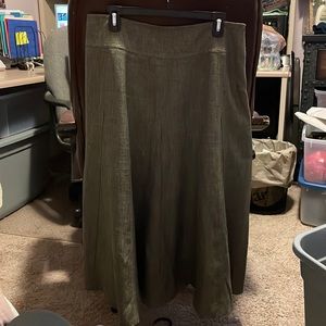 Tan maxi skirt